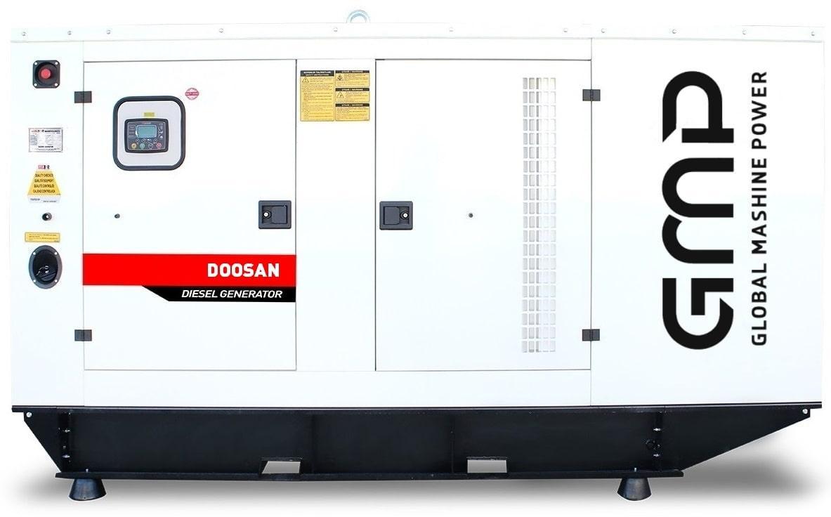 Дизельный генератор Doosan GMP 275DM в кожухе