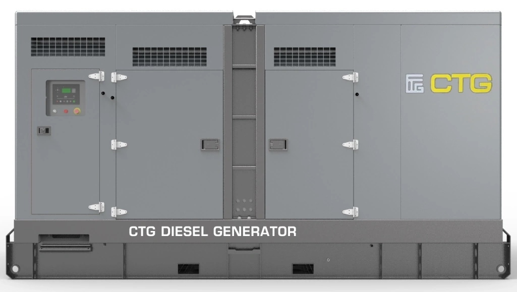 Дизельный генератор CTG 358C в кожухе с АВР