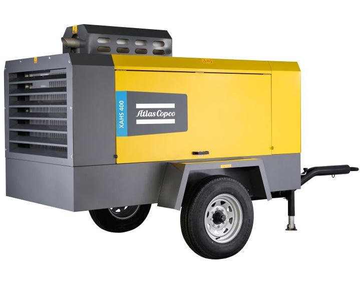 Дизельный компрессор Atlas Copco XAHS 400 PACE 7 на шасси