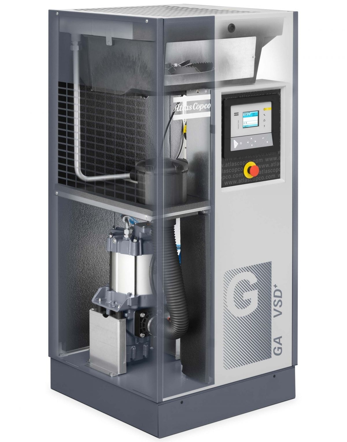 Винтовой компрессор Atlas Copco GA 15 VSD +
