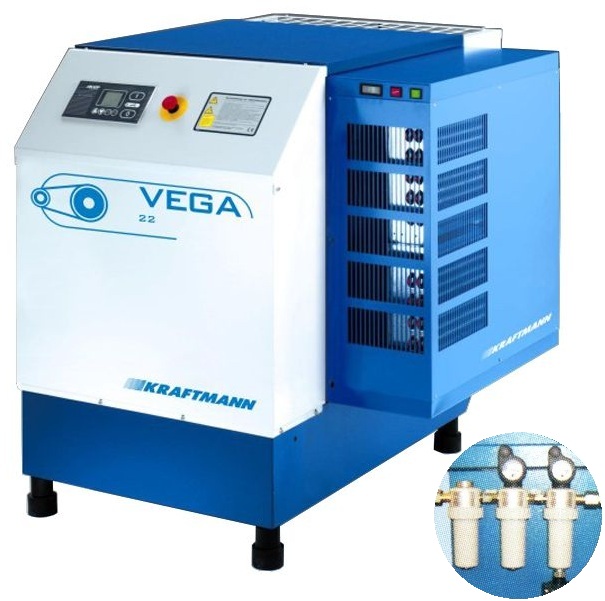 Винтовой компрессор Kraftmann VEGA 22 O (10 бар)