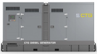  Дизельный генератор CTG 440D в кожухе с АВР 