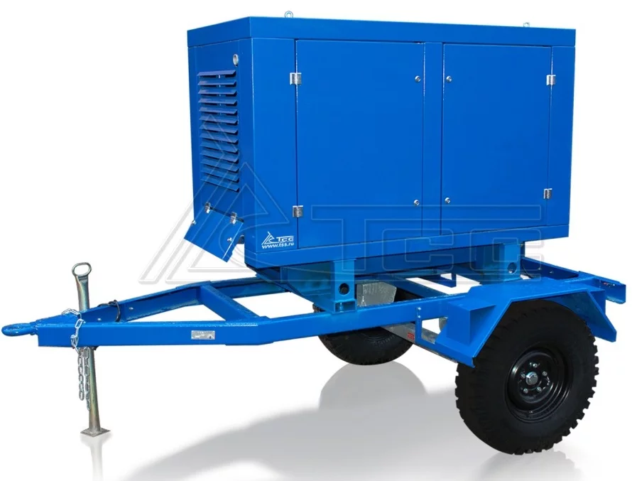 Дизельный генератор ТСС АД-12С-Т400-1РПМ5 на шасси