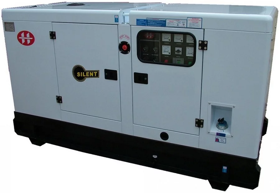 Газовый генератор АМПЕРОС АГ 30-Т400 в кожухе