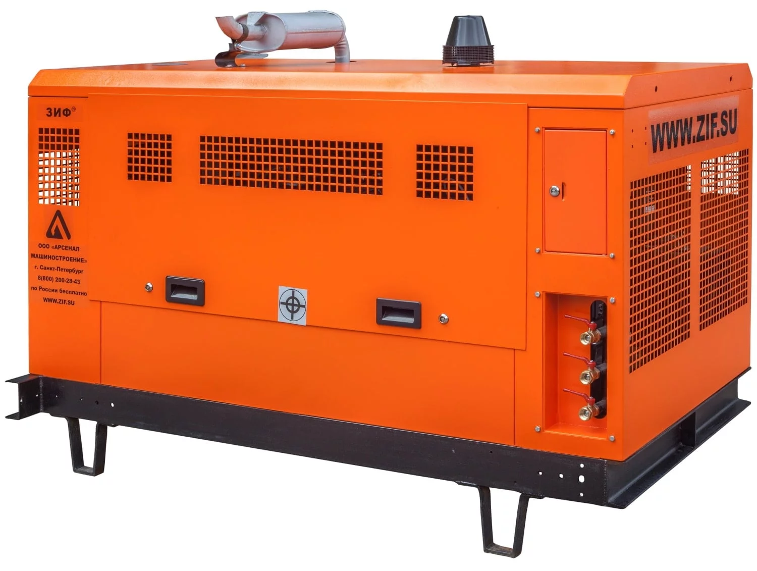 Дизельный компрессор ЗИФ ПВ-4/1,5