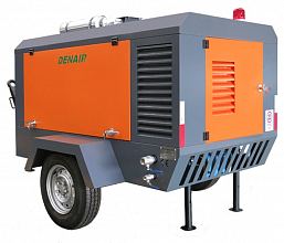 Дизельный компрессор Denair DACY-25/13 (на шасси) — фото 2