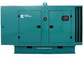 Дизельный генератор Cummins C150D5 в кожухе с АВР — фото 1