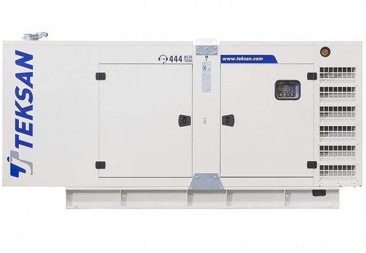 Дизельный генератор Teksan TJ500BD5C в кожухе
