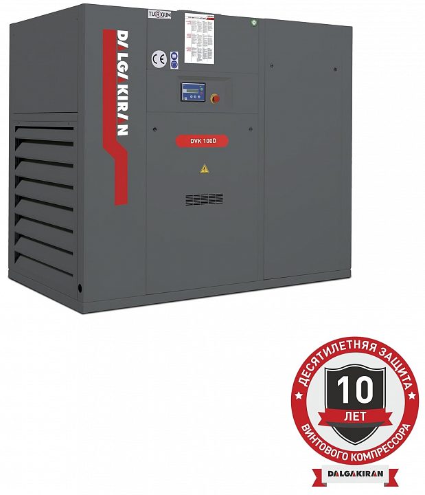 Винтовой компрессор DALGAKIRAN DVK 100D-10 ID