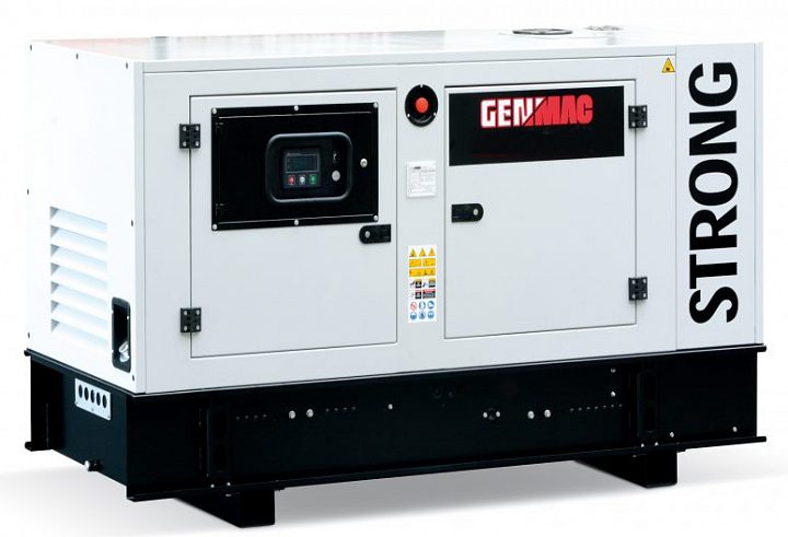 Дизельный генератор Genmac G30JS в кожухе