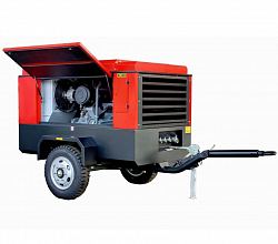 Винтовой компрессор Chicago Pneumatic CPS 350 Е на шасси — фото 2