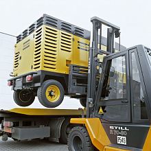 Дизельный компрессор Atlas Copco XAMS 527 CD на шасси — фото 3