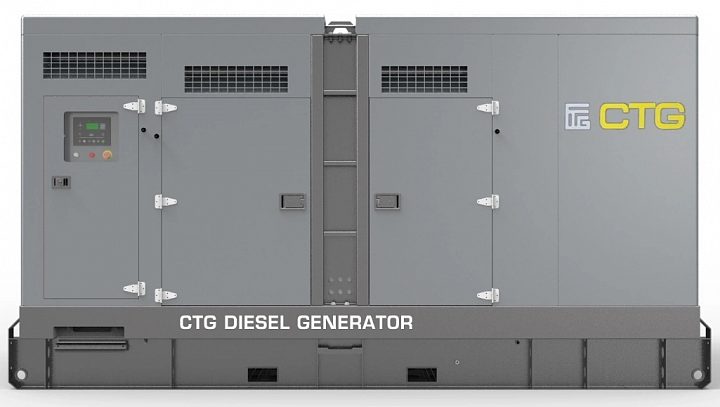 Дизельный генератор CTG 1100С в кожухе