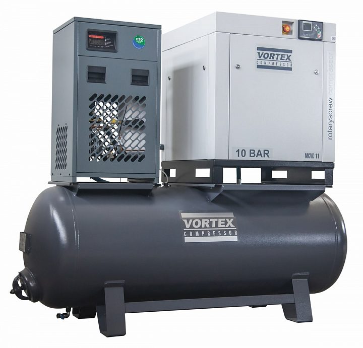 Винтовой компрессор Vortex MCVD11/500L 10 бар