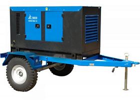 Дизельный генератор ТСС АД-50С-Т400-2РКМ5 на шасси с АВР — фото 2