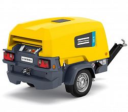 Дизельный компрессор Atlas Copco XAS 78 на шасси — фото 2