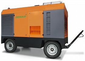 Дизельный компрессор Denair DACY-33/8 (на шасси) — фото 1