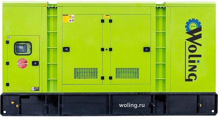 Дизельный генератор Woling GMP АД620 в кожухе