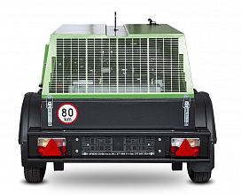Дизельный компрессор Atmos PDP 28 7 регул без тормоза — фото 7