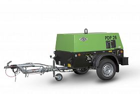 Дизельный компрессор Atmos PDP 28 12 регул без тормоза — фото 1