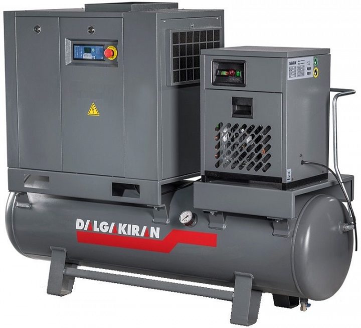 Винтовой компрессор Dalgakiran F 3 10 250 Compact