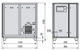 Винтовой компрессор Comaro SB 37/12 — фото 4